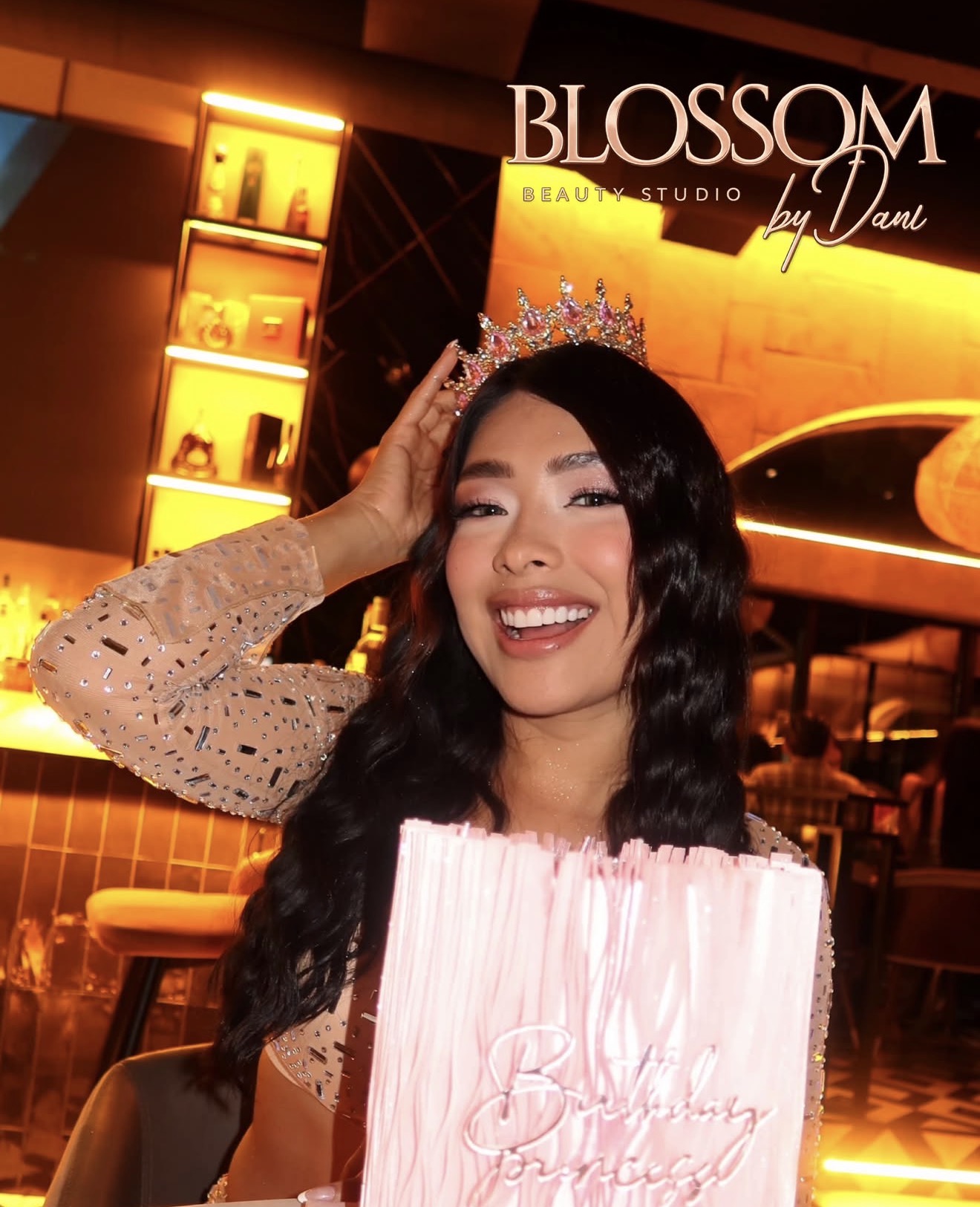 Birthday and quinceañera celebration glam by Blossom Beauty Studio by Dani, Clifton NJ
